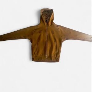 Adidas Patrick Mahomes ZNE Brown Hoodie Jacket